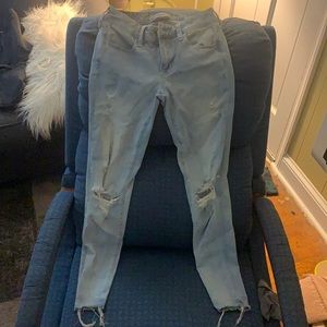 super super stretch ae skinny jeans